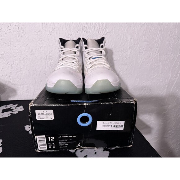 US 12 - Nike Air Jordan 11 Retro High OG Legend Blue / Colombia - 378037-117 - Picture 3 of 12